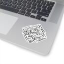 Adventure Begins Kiss-Cut Stickers | Inspirational Stickers for Journals, Laptops, Scrapbooking, Gifts, Travel