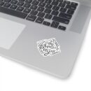Adventure Begins Kiss-Cut Stickers | Inspirational Stickers for Journals, Laptops, Scrapbooking, Gifts, Travel