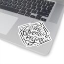 Adventure Begins Kiss-Cut Stickers | Inspirational Stickers for Journals, Laptops, Scrapbooking, Gifts, Travel