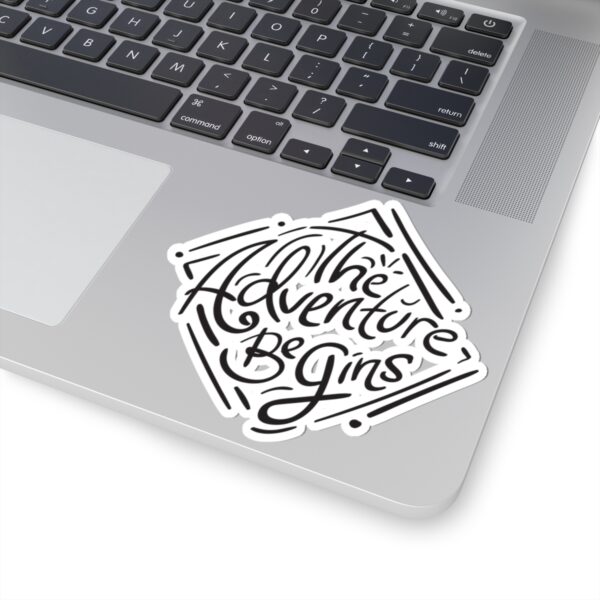 Adventure Begins Kiss-Cut Stickers | Inspirational Stickers for Journals, Laptops, Scrapbooking, Gifts, Travel - Image 5